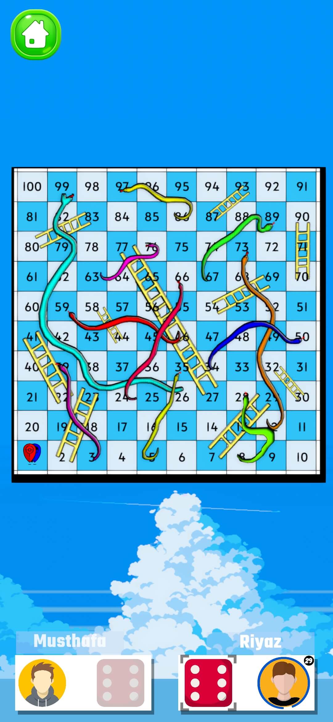 Snakes And Ladders Multiplayer Screenshot 1